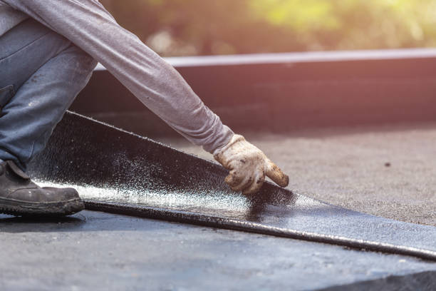 Professional Emergency Waterproofing technician working in Arkport, NY